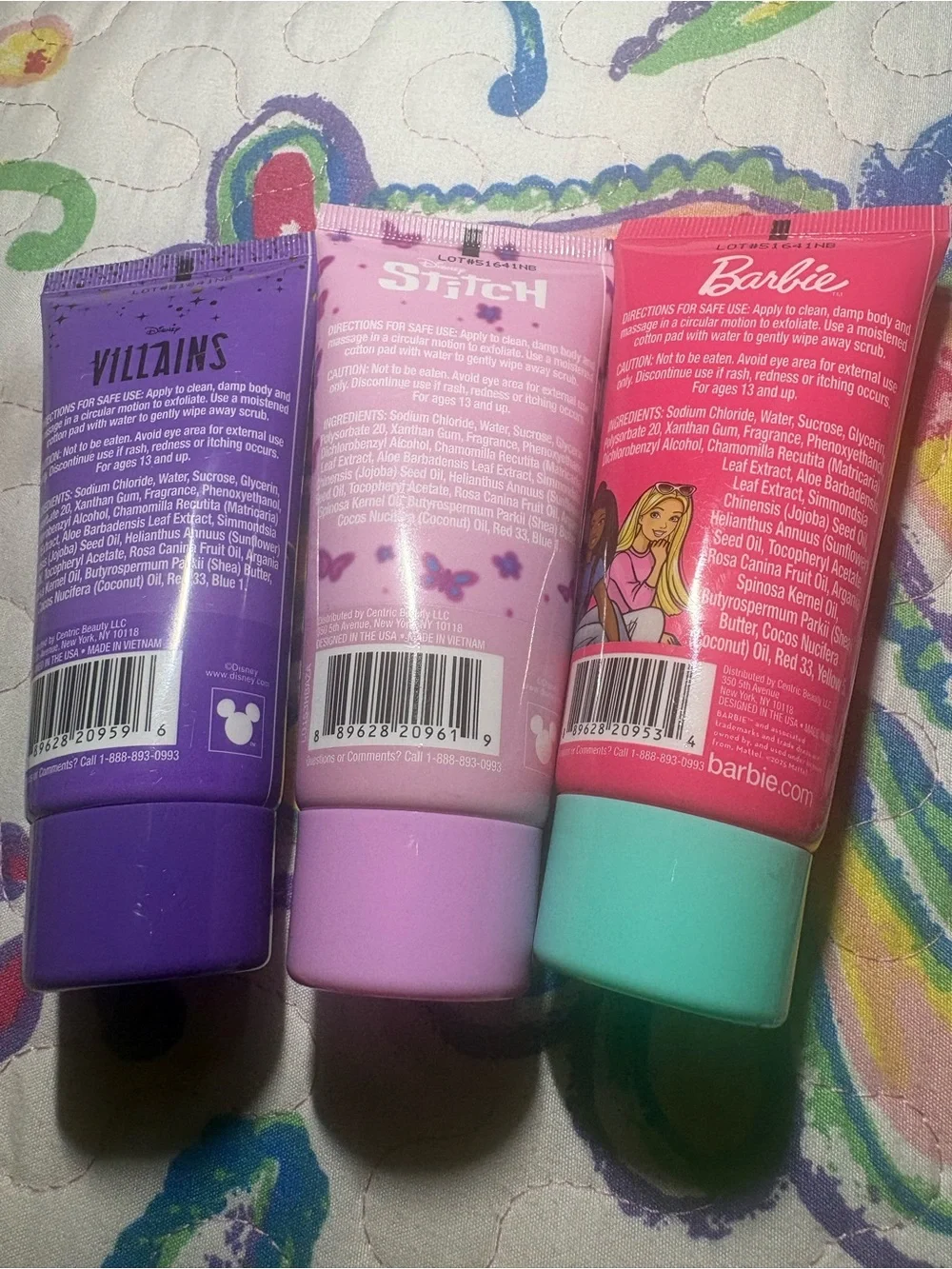 Body Scrubs (Not Makeup)